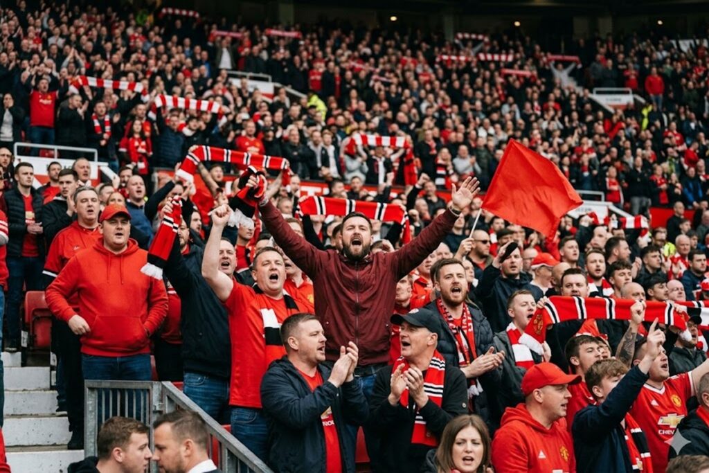 Supporters de Manchester United
