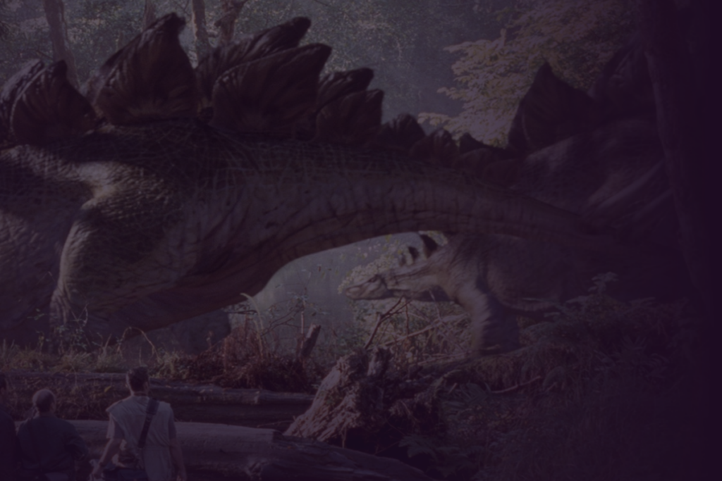 Scène du film Le Monde Perdu : Jurassic Park