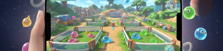 Gameplay d’un jeu comme Slime Rancher Mobile