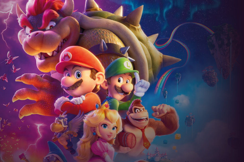 Scène du film d’animation Super Mario Bros, Le Film