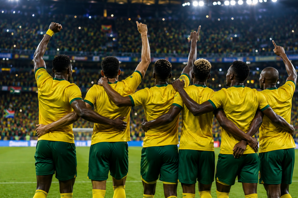 Les Joueurs de l’Afrique du Sud