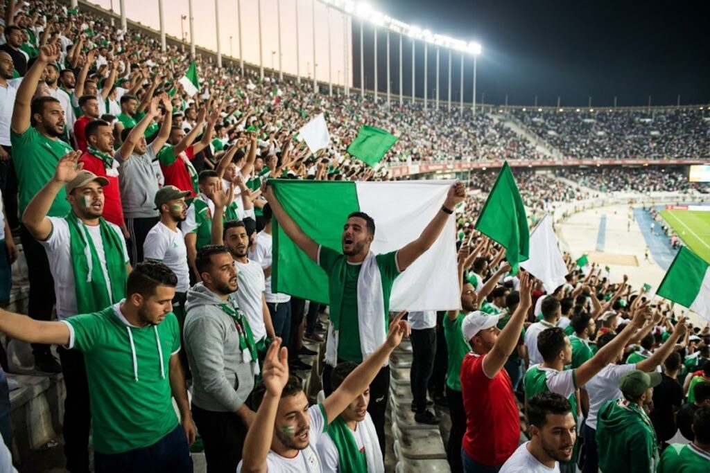Supporters de L'Algérie 