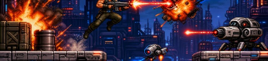 Gameplay d’un jeu d’action comme Alpha Guns