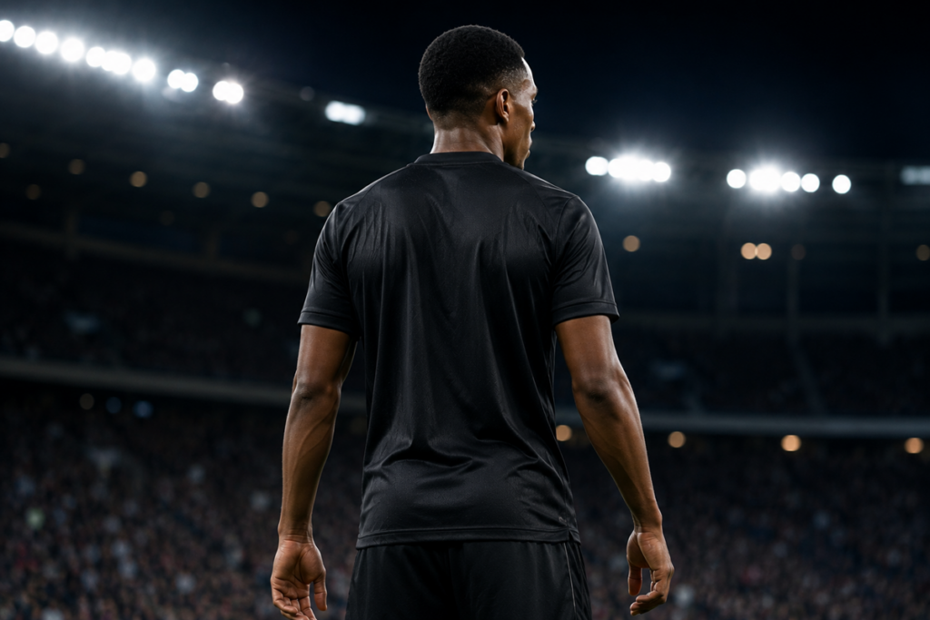 Le joueur de foot Anthony Martial