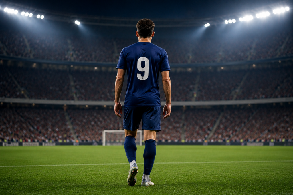 Un joueur de foot