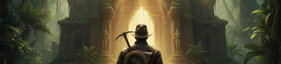 Aventurier inspiré des films Indiana Jones
