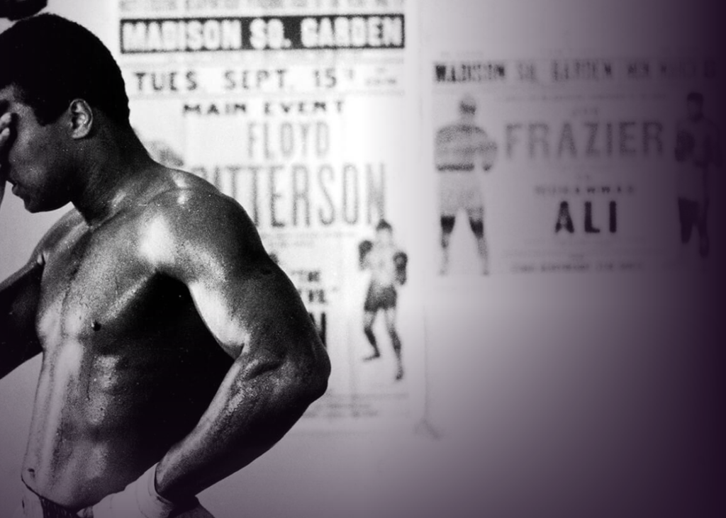 Mohamed Ali sur l’affiche de I Am Ali