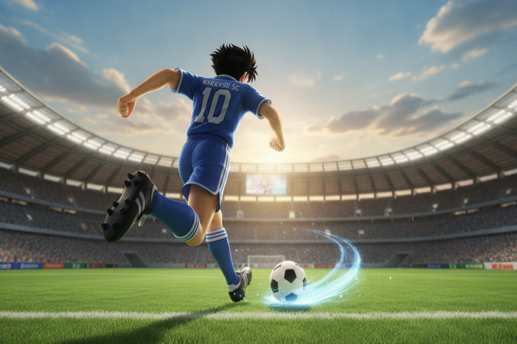 Personnage similaire au manga Captain Tsubasa