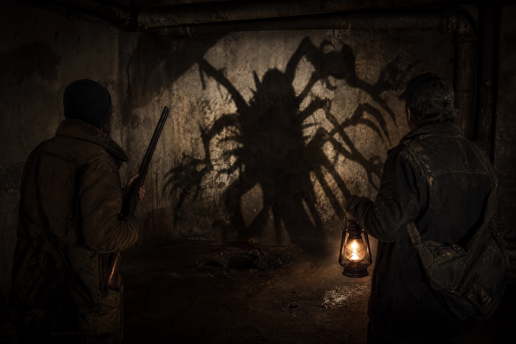 Chasseurs confrontés à une menace invisible style Supernatural