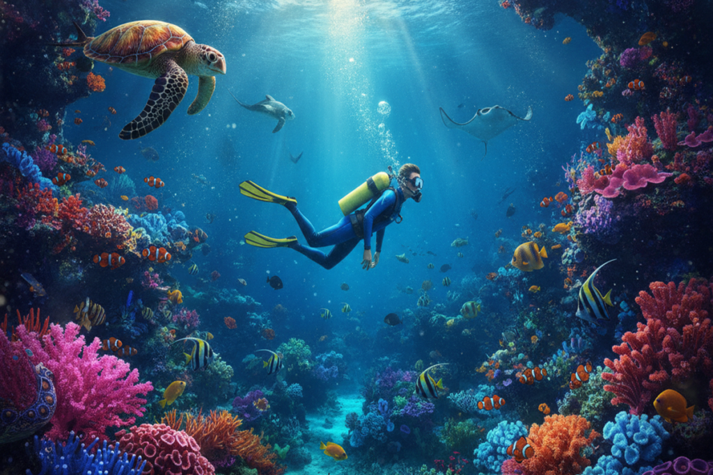 Gameplay d’un jeu d’exploration comme Dave the Diver