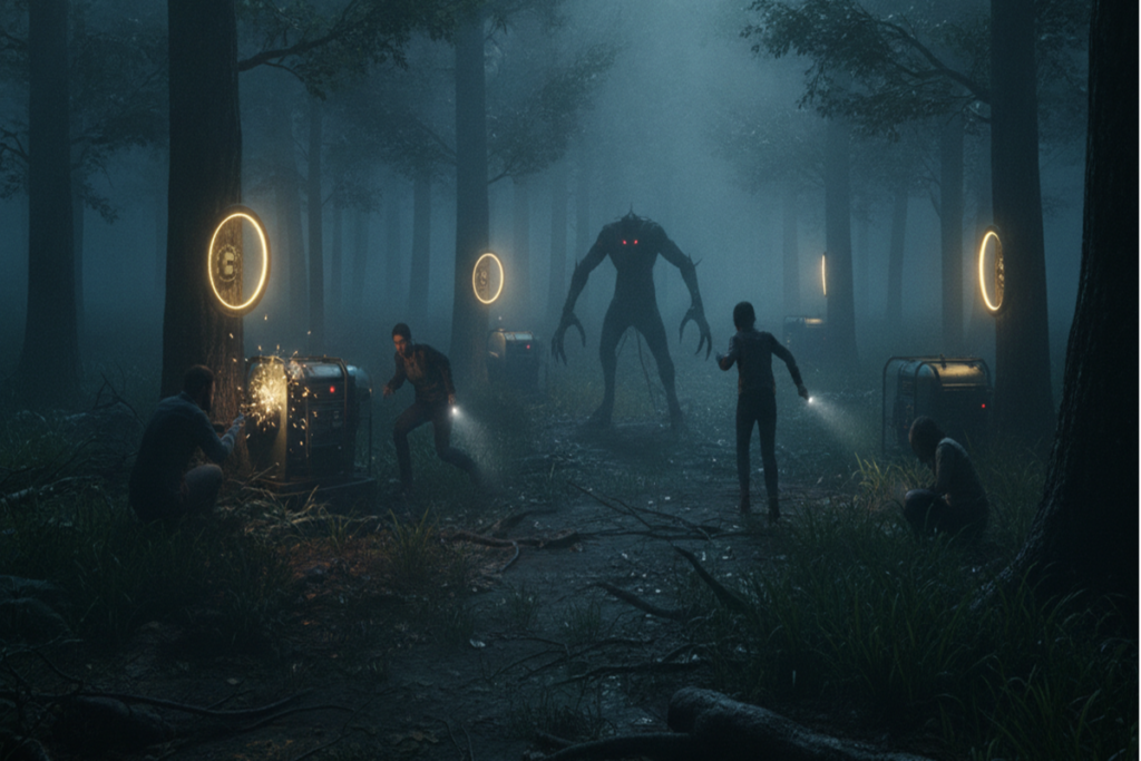Gameplay d’un jeu similaire à Dead by Daylight