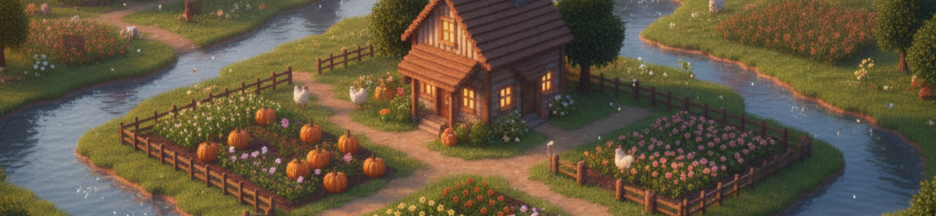 Gameplay d’un jeu cosy comme Fields of Mistria