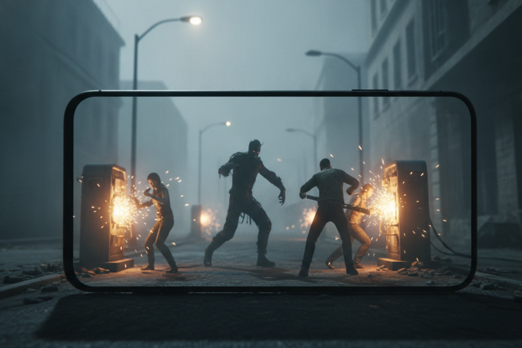 Gameplay d’un jeu similaire à Dead by Daylight