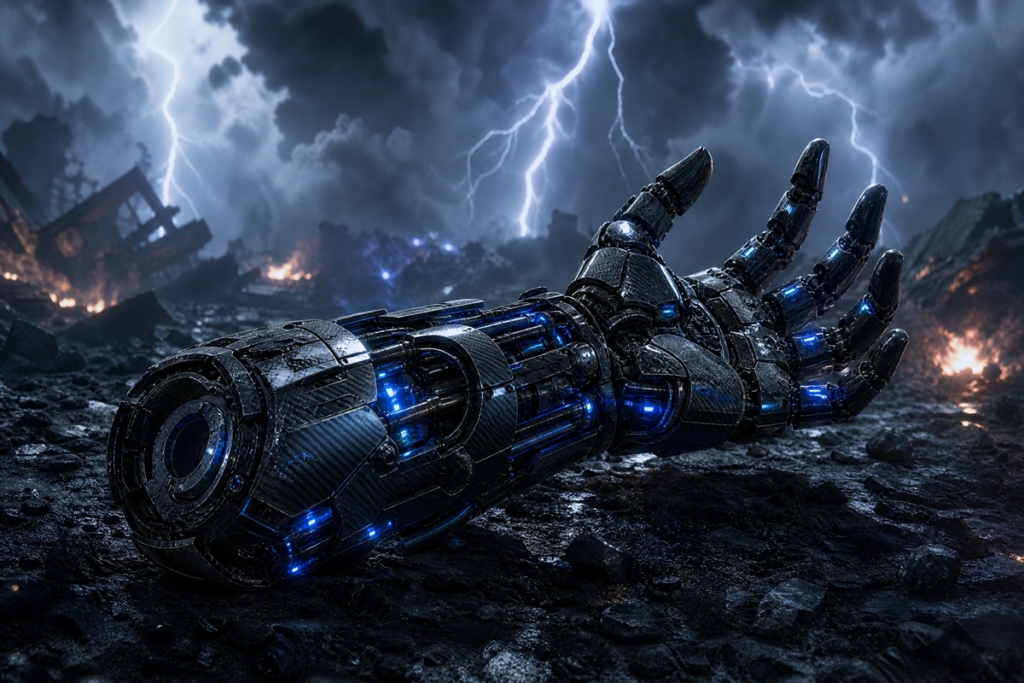 Gant rappelant celui de Thanos dans Avengers