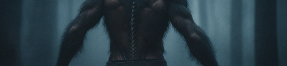 Homme en mutation inspiré de Werwulf