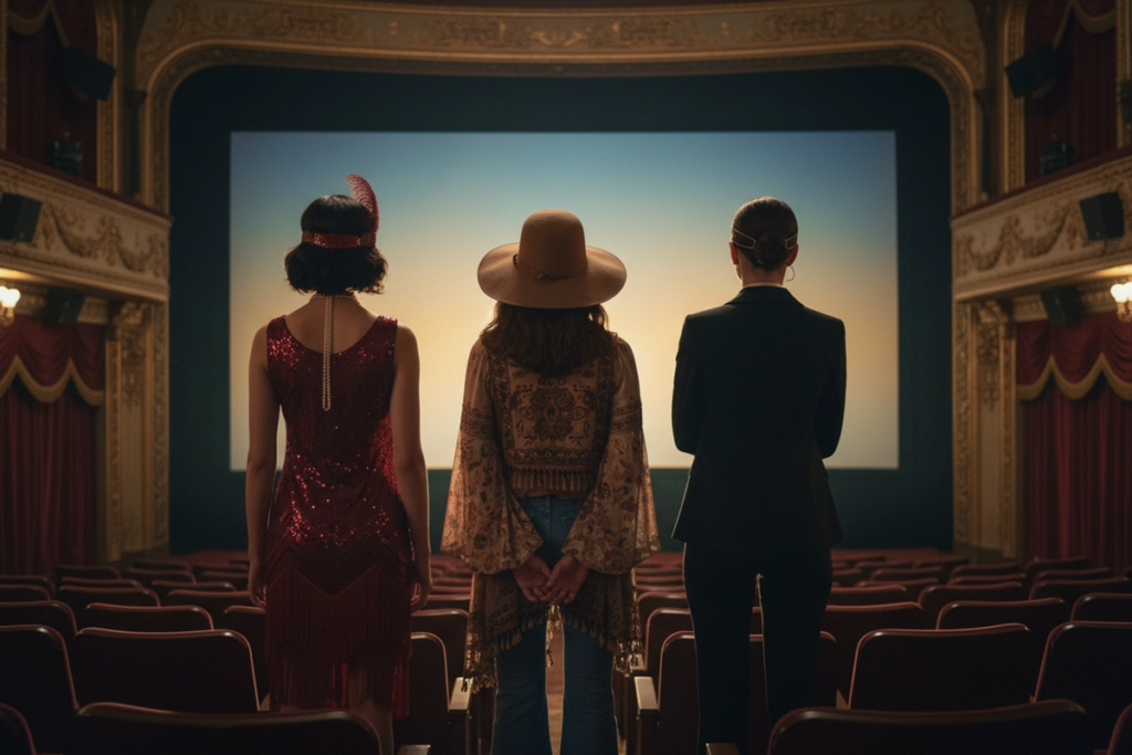 Image symbolisant l'évolution du féminisme au cinéma