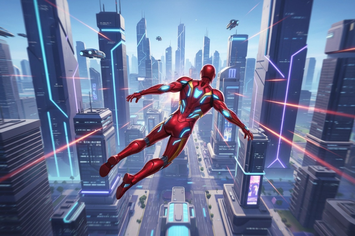 Gameplay d’un jeu comme Iron Man: Rise of Ultron