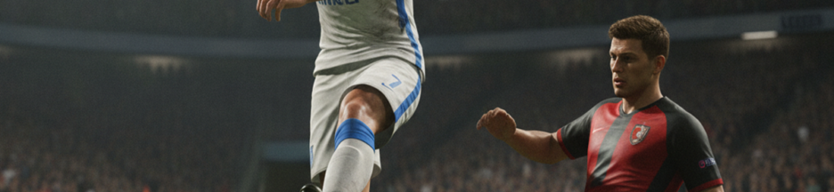 Gameplay d’un jeu de football sur mobile