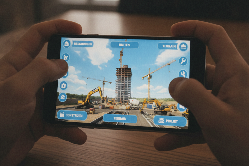 Gameplay d’un jeu comme Construction Simulator 3