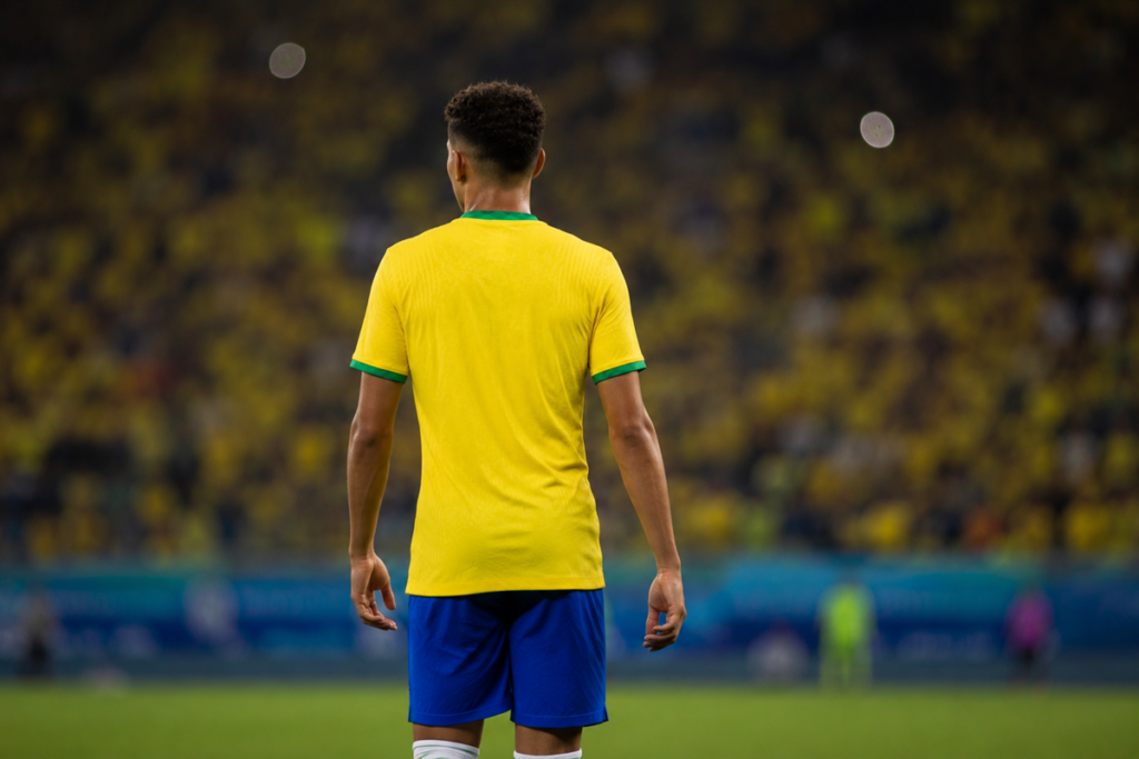 Un joueur du Brésil 
