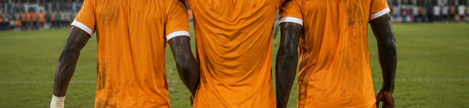 Les joueurs de la Côte d'Ivoire
