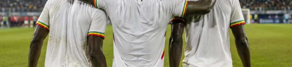 Les joueurs du Sénégal