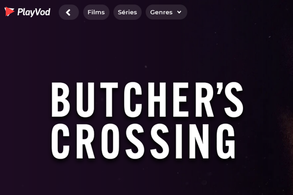 Le film Butcher’s Crossing avec Nicolas Cage sur PlayVOD