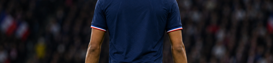 Le joueur de foot Kylian Mbappé
