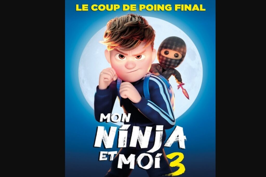 Affiche du film d’animation Mon ninja et moi 3