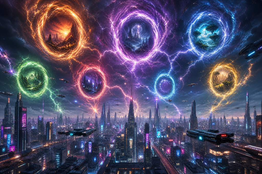 Portails dimensionnels façon Avengers