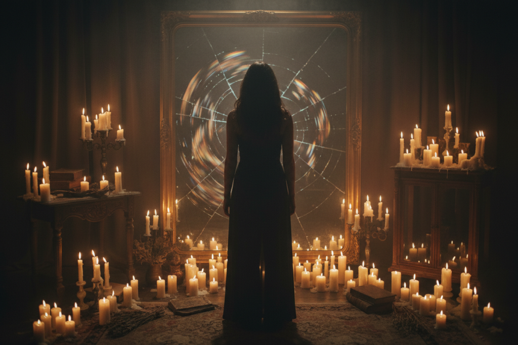 Rituel de sorcellerie rappelant le film Practical Magic 2
