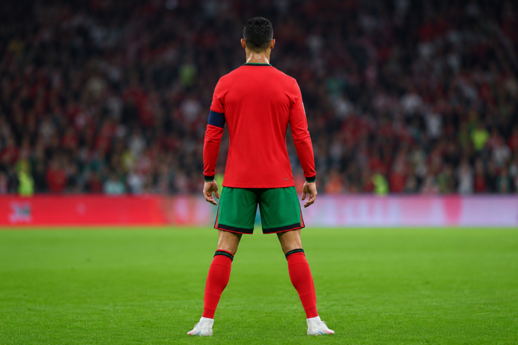Le joueur de foot Cristiano Ronaldo