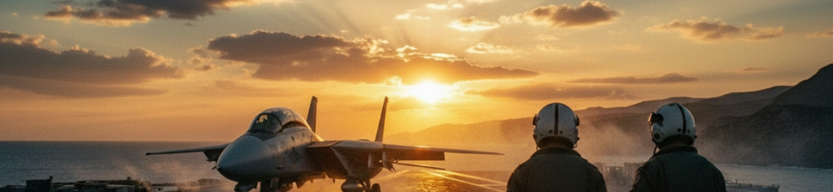 Scène de film rappelant Top Gun