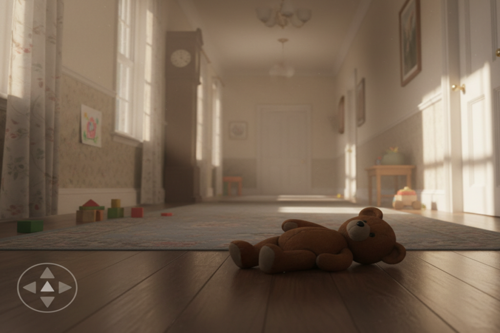 Gameplay d’un jeu d’horreur comme Among the Sleep