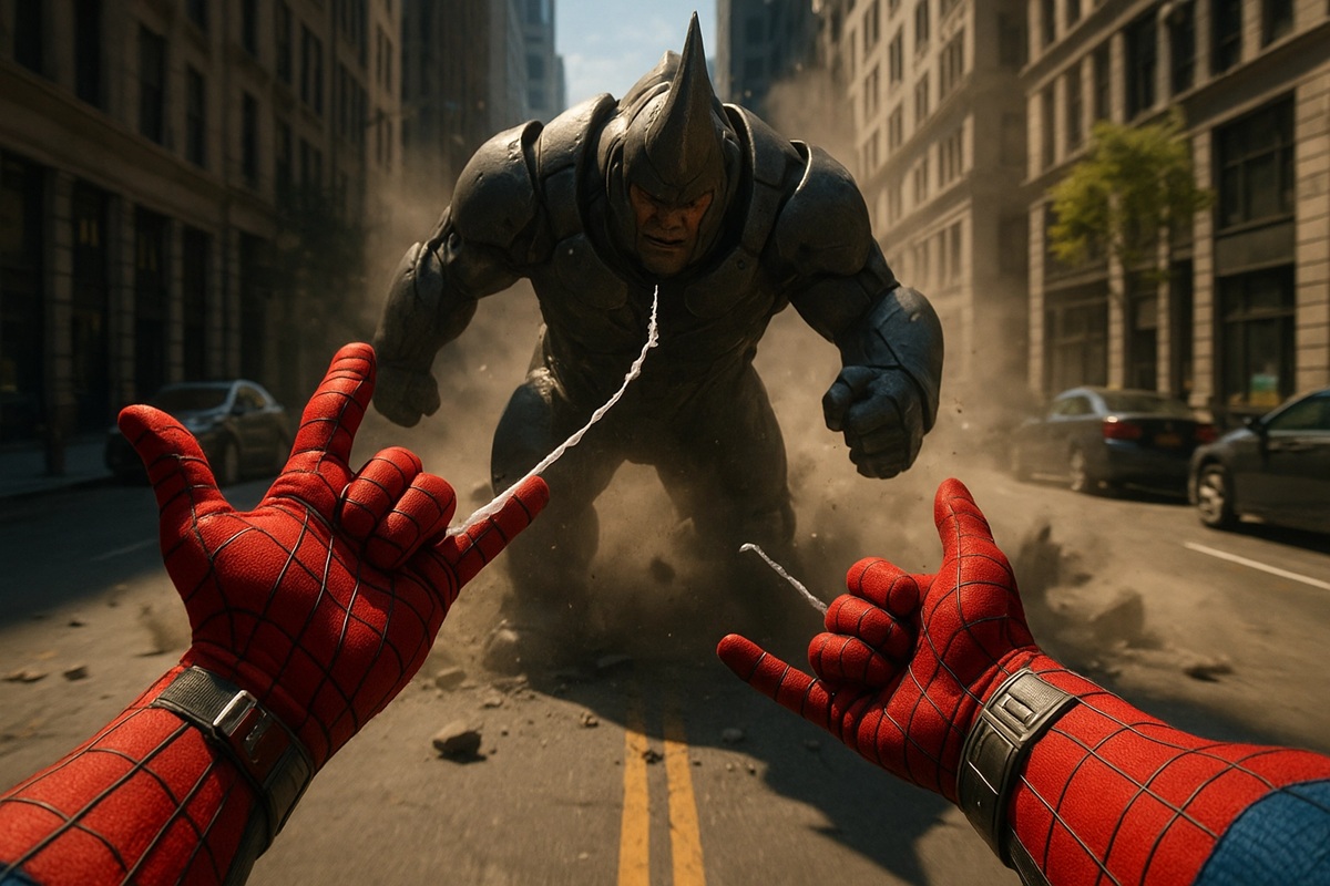 Gameplay d’un jeu comme Spider-Man Web Shooter