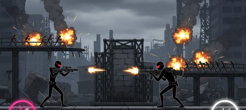 Stickman Army: The Resistance, champ de bataille fun sur mobile