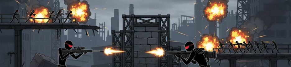 Gameplay d’un jeu comme Stickman Army: The Resistance