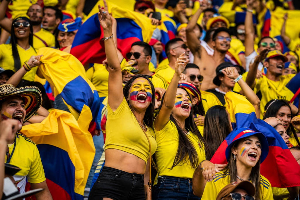 Supporters de la Colombie