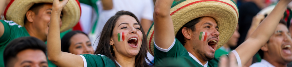 Supporters du Mexique