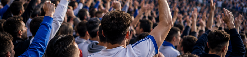 Les supporters de l’OL en tribunes