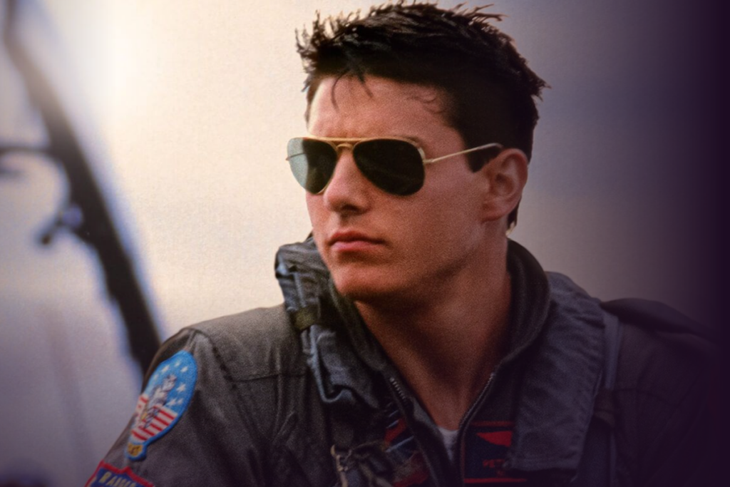 Tom Cruise dans Top Gun