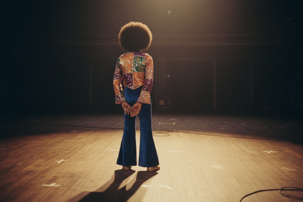Un enfant aux airs du jeune Michael Jackson