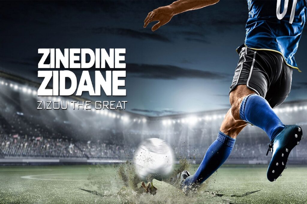 Affiche du film Zinedine Zidane - Zizou Le Grand