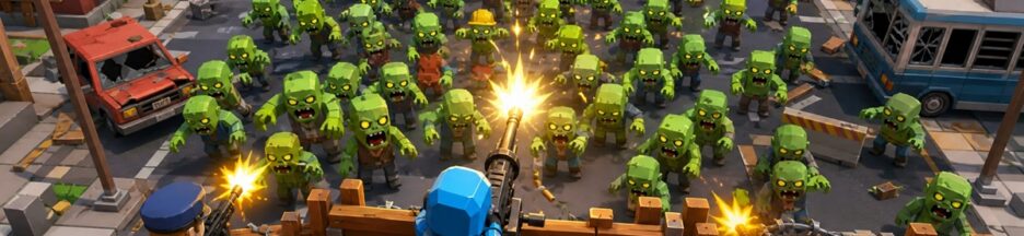 Gameplay d’une jeu comme Zombie Defense War