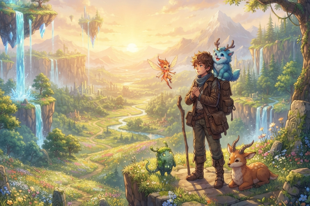 Gameplay d’un jeu similaire à Aniimo