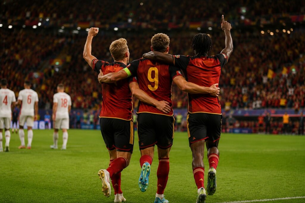 Joueurs de la Belgique