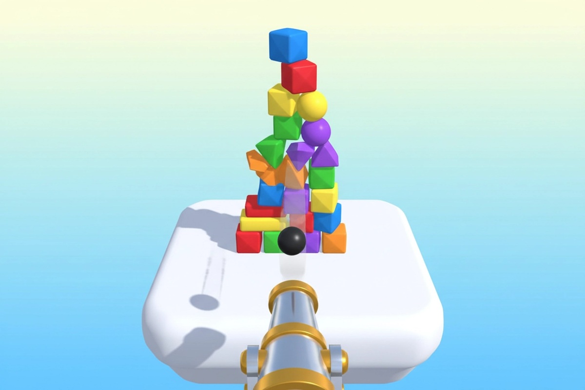 Gameplay d’un jeu comme Canon Balls 3D
