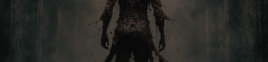 Un personnage fait de boue