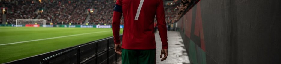 Illustration de Cristiano Ronaldo après un match