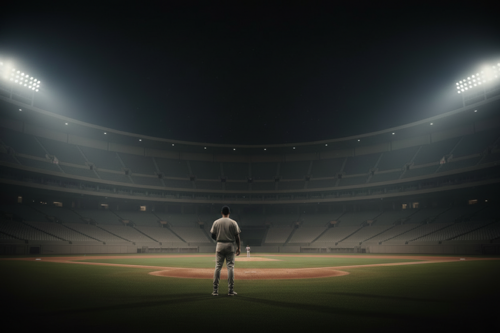 Des joueurs en pleine partie de baseball
